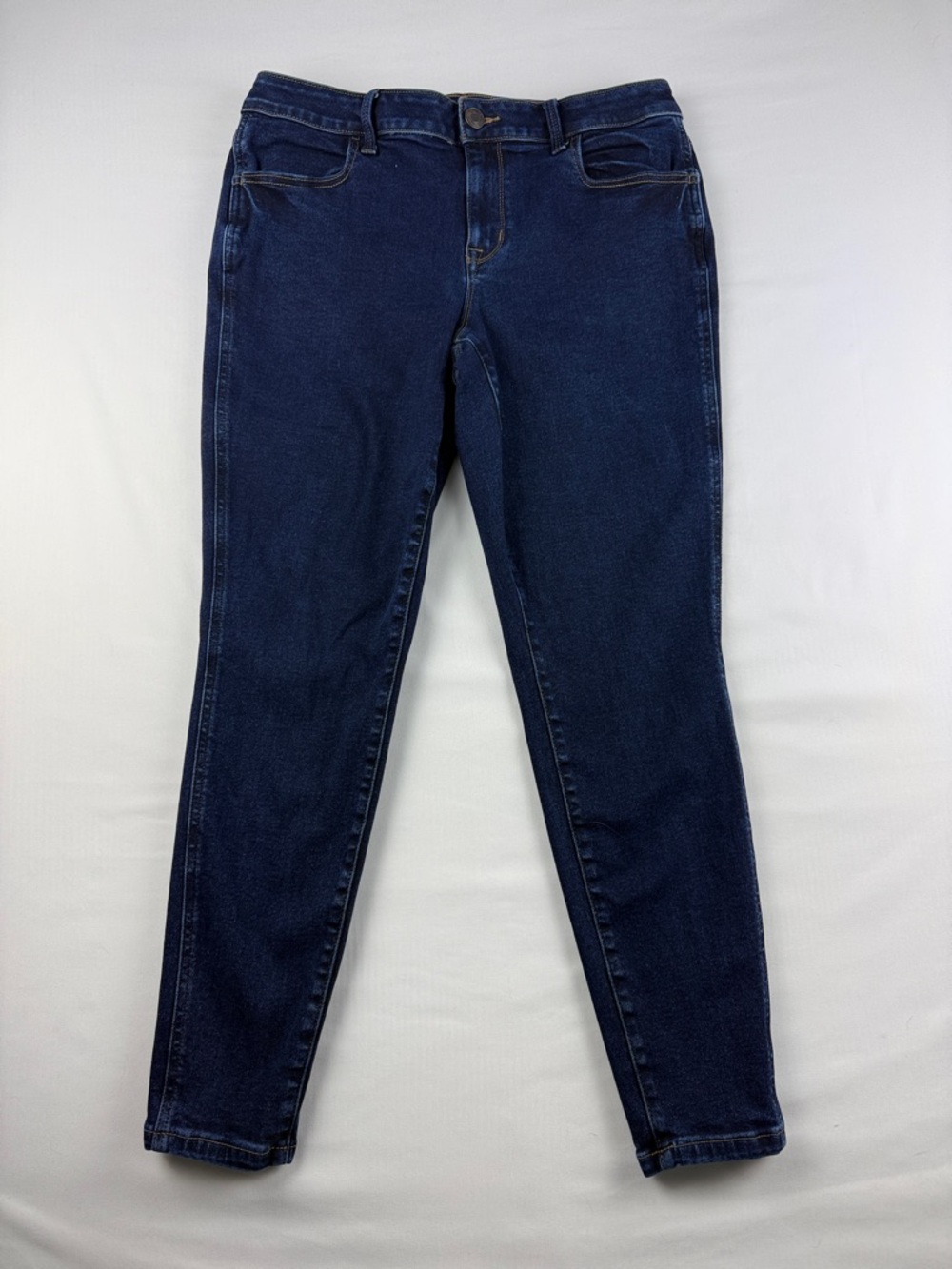 Maurices Mid-Rise Skinny Jeans Size L (Fits ~33) Stretch Denim